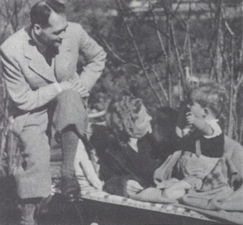 Rudolf Hess with family
