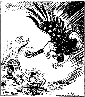 'The Yellow Peril,' in 'Chicago Tribune' cartoon