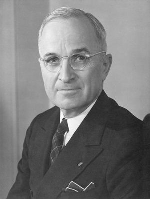 U.S. President Harry S Truman