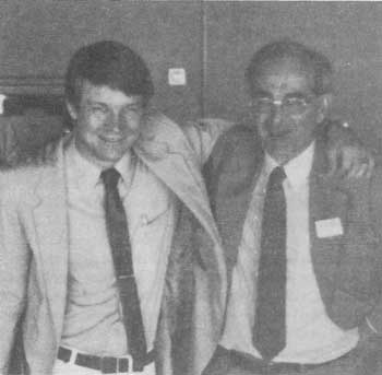 Keith Stimely and Robert Faurisson at the Fifth IHR Conference (1983)