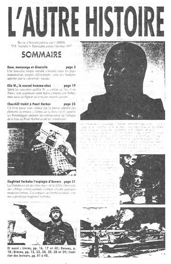 Cover of 'L'Autre Histoire,' Oct. 1997