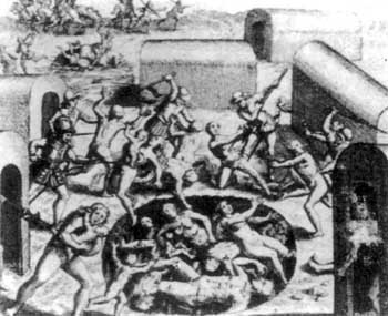 Theodor de Bry in 'Brief Account of the Destruction of the Indians'