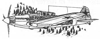 World War II Soviet Russian 'Shturmovik' Dyushin 2 fighterbomber