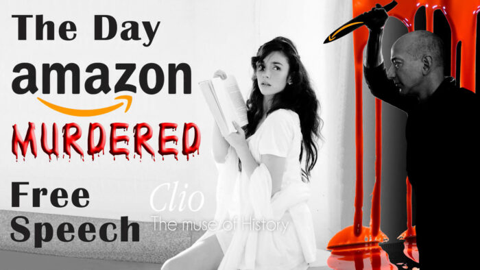 Poster "The Day Amazon Murdered Free Speech"