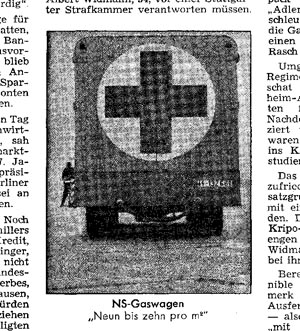 Fake Gas Van, taken from: Der Spiegel, no. 14, 27 March 1967, p. 36