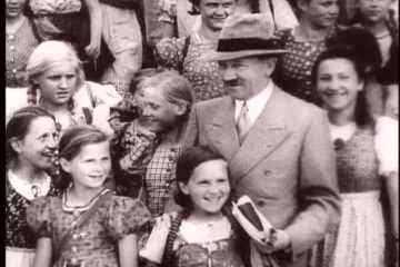 Adolf Hitler with children