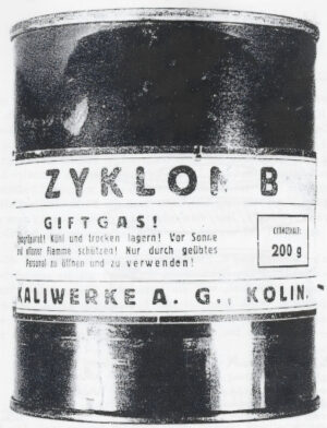 Zyklon can of the company Kaliwerke A.G. Kolin