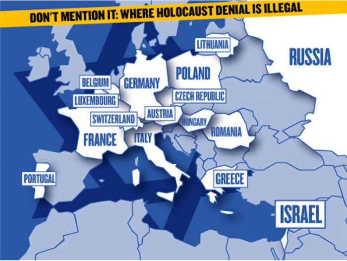 Europe Censorship Map