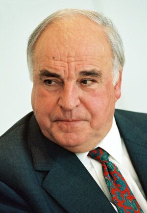 Helmut Kohl, Chancellor of (West) Germany from 1 October 1982 to 27 October 1998