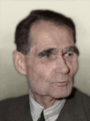 Rudolf Hess, life-long prisoner of “peace.”
