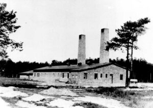 Photo of Crematorium IV at Auschwitz-Birkenau