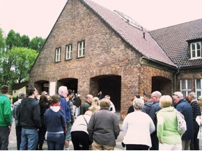 Auschwitz museum entrance