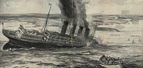 RMS Lusitania sinking