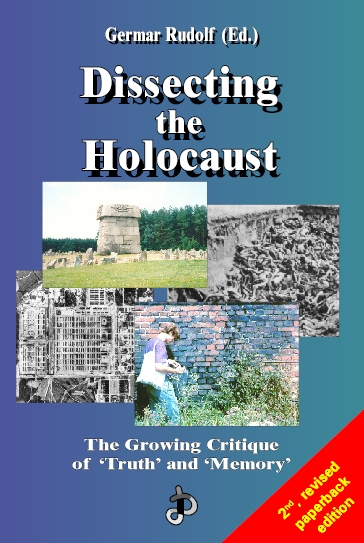Dissecting the Holocaust, 2003 edition