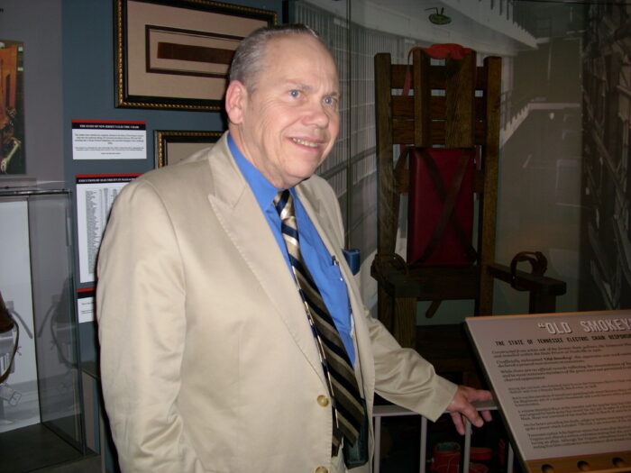 Fred Leuchter at museum