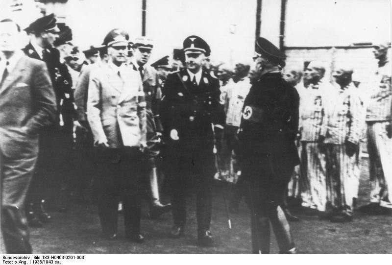 Himmler visits Sachsenhausen