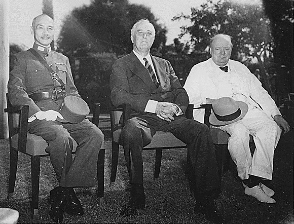Churchill at the Cairo Conference